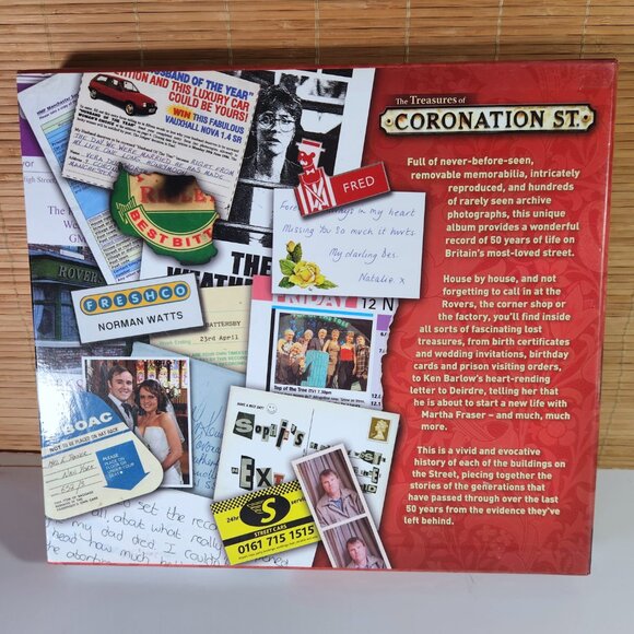 The Treasures of Coronation Street Tim Randall Removable Memorabilia & Audio CD - Picture 15 of 16